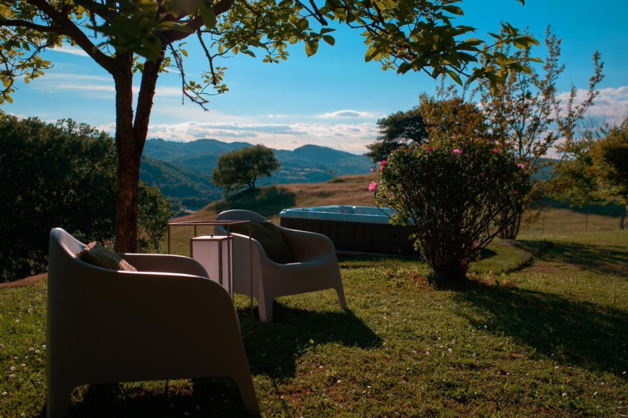 Casa Vacanze Colonnata 古比奥 外观 照片